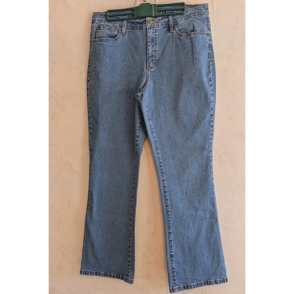 Lauren Ralph Lauren Jeans Co Bootcut Blue Denim Jeans Medium Wash Size 12